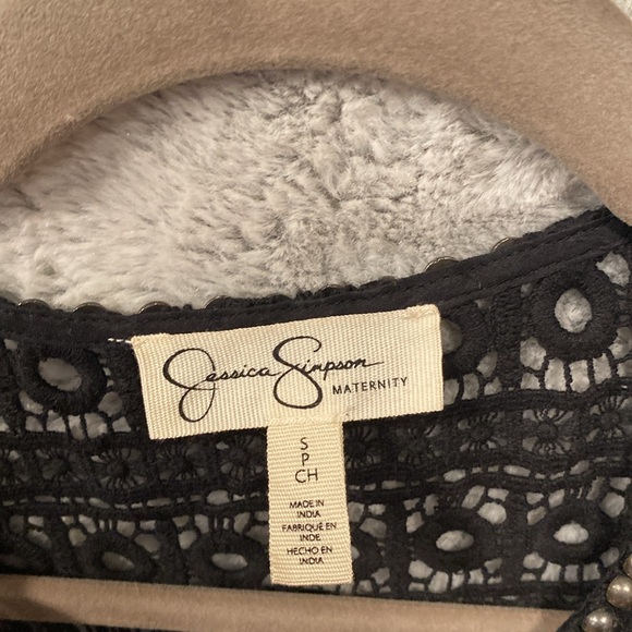 Jessica Simpson Maternity jacket size small in black. - Picture 2 of 3